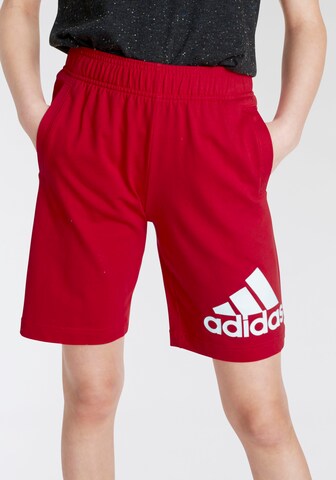 Loosefit Pantaloni sportivi 'Essentials Big Logo ' di ADIDAS SPORTSWEAR in rosso