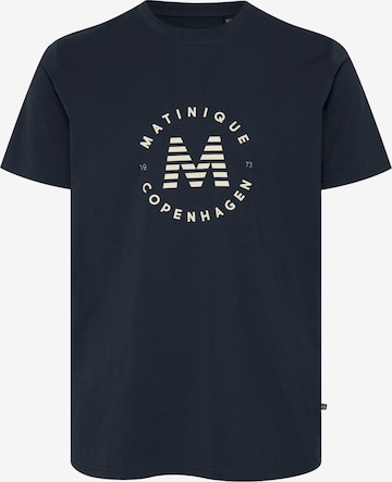 Matinique Футболка 'MAJeramy' в Синий: спереди