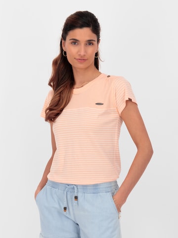 Alife and Kickin T-Shirt 'LioAK Z' in Orange: predná strana