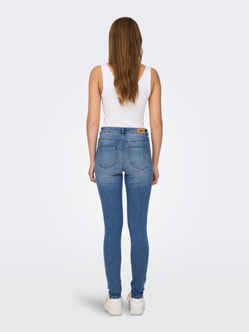 ONLY Skinny Jeans 'WAUW' in Blau