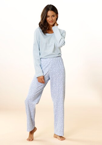 VIVANCE Pyjama 'Dreams' in Blau