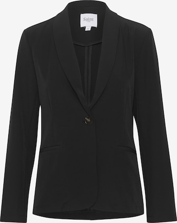 SAINT TROPEZ Blazer 'Celest' | črna barva: sprednja stran