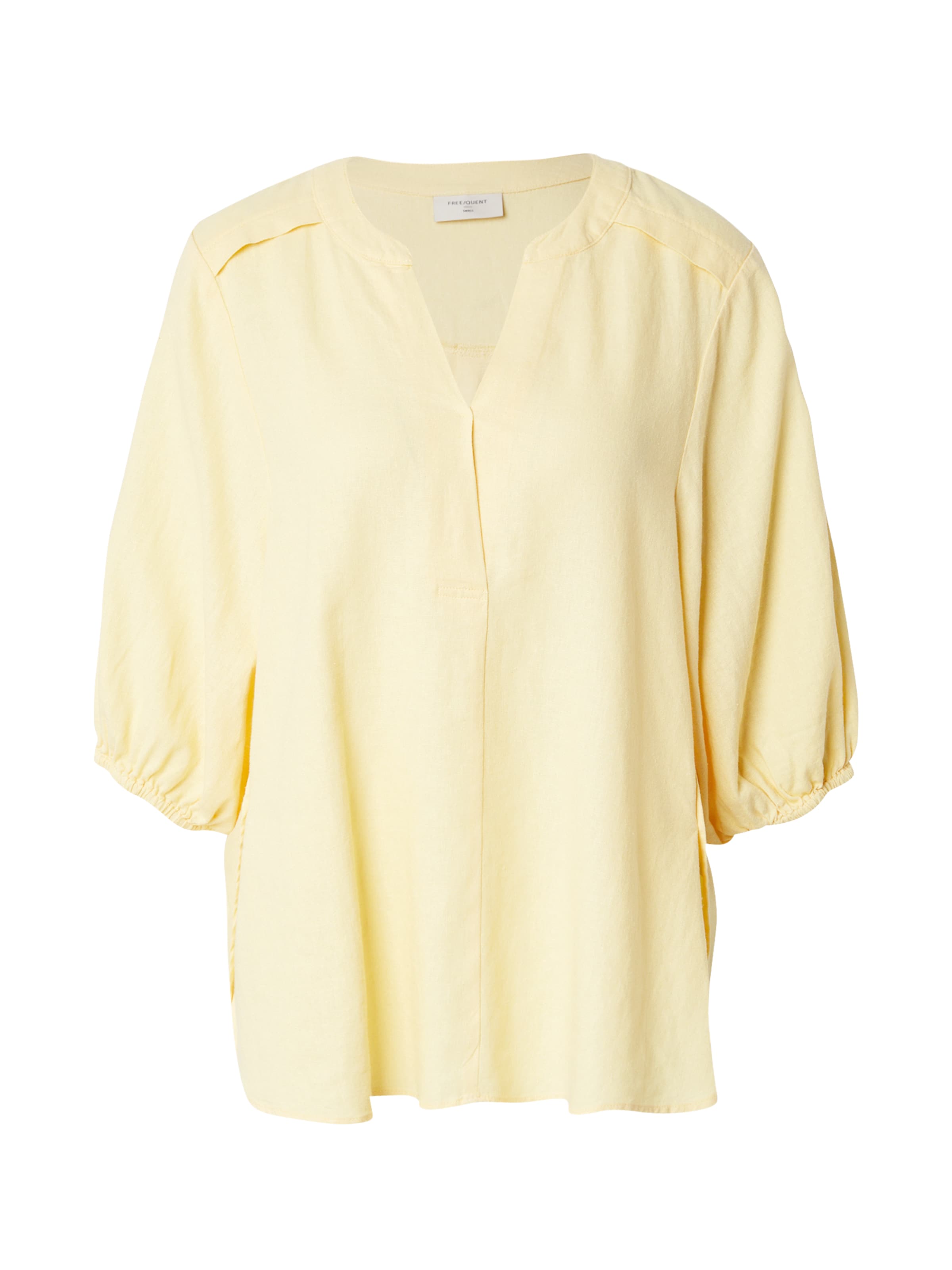 Chemisier 'LAVA' Freequent en jaune : devant