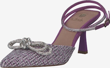 LA STRADA Sandals '2203761' in Purple: front