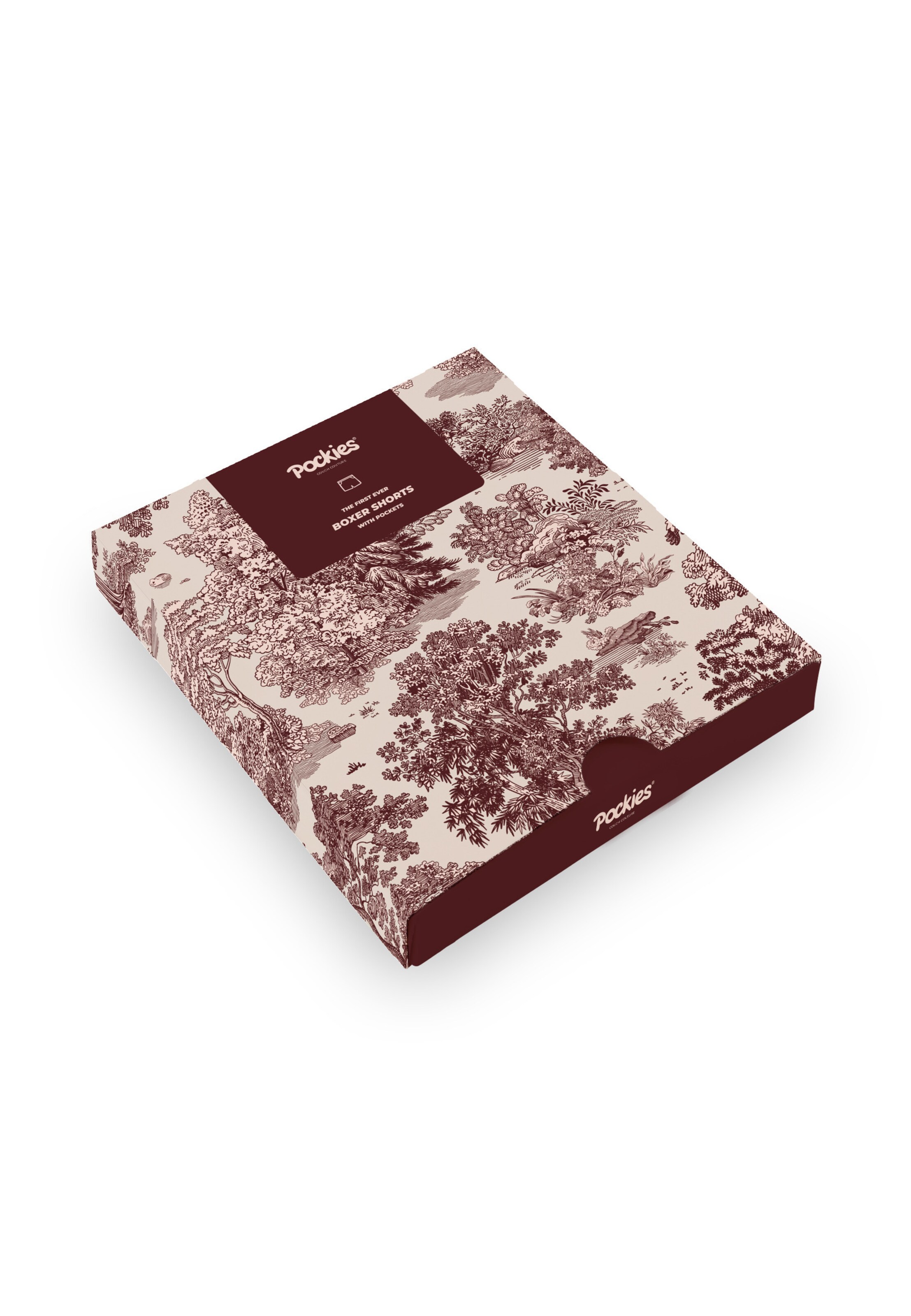 Boxer 'Scenic' di Pockies in rosso