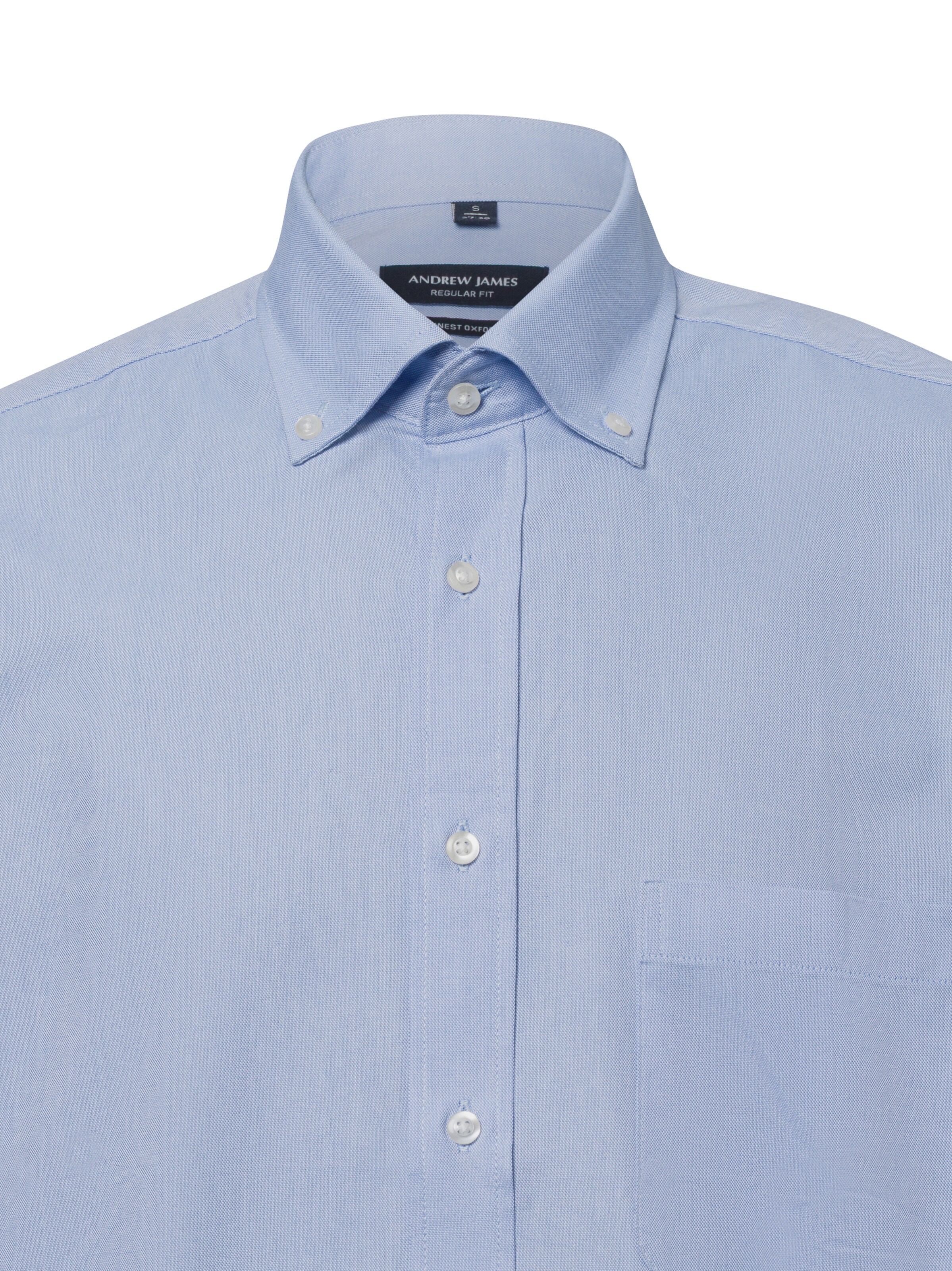 Andrew James Regular Fit Hemd in Blau