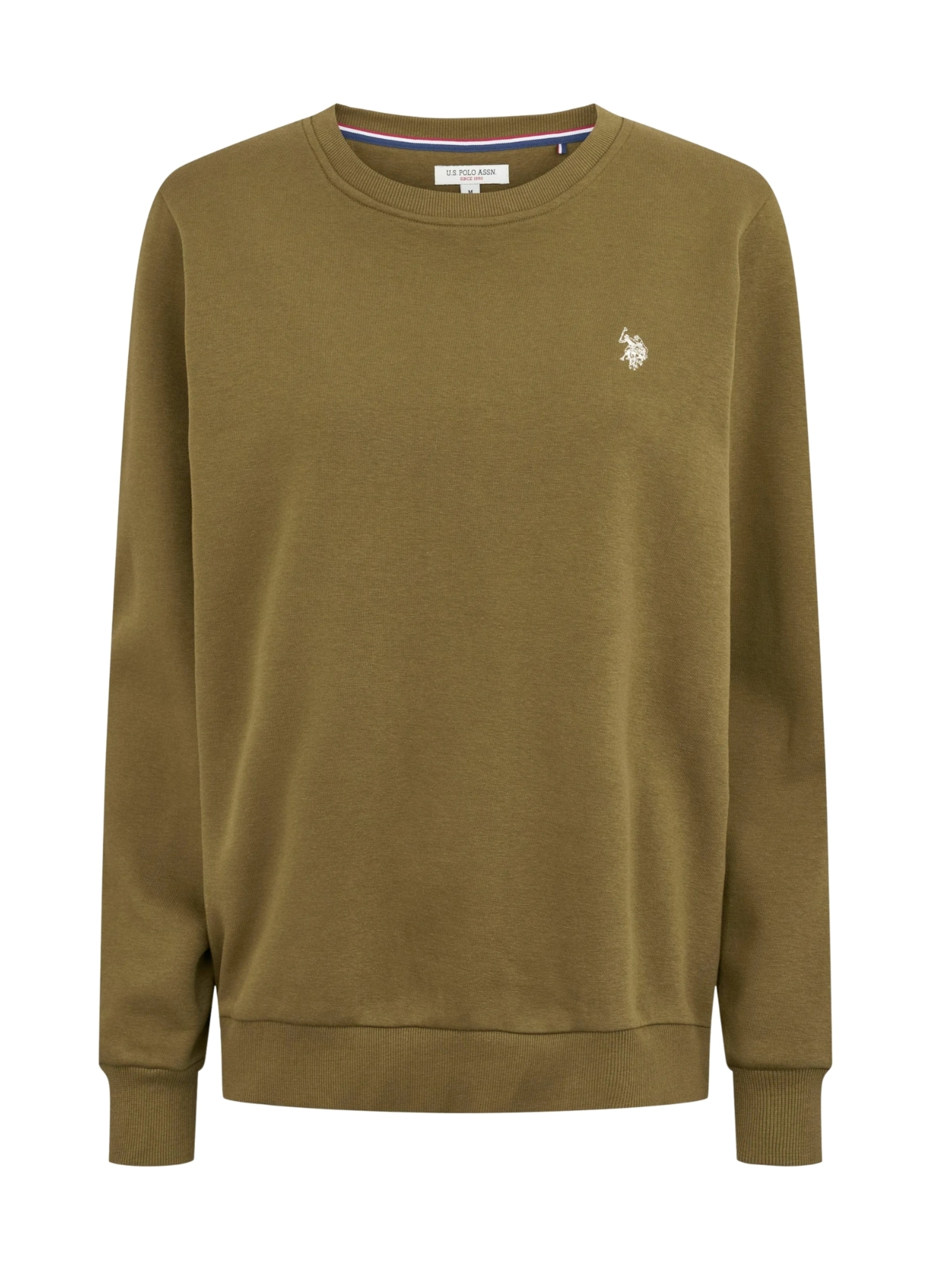 U.S. POLO ASSN. Sweatshirt ' Helen ' i grøn: forside