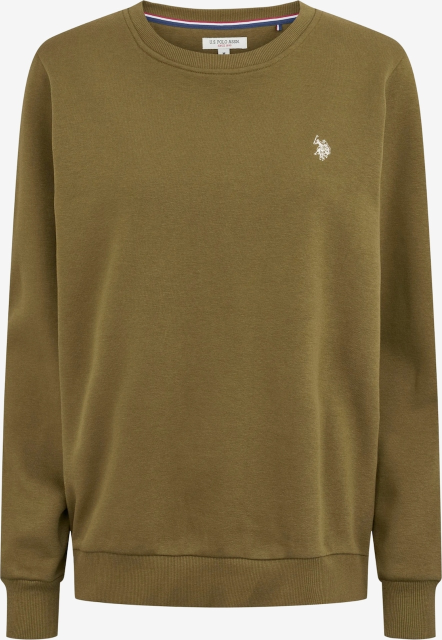 Bluză de molton 'UWHelen' de la U.S. POLO ASSN. pe verde: față