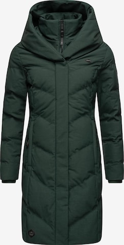 Manteau fonctionnel 'Natalka' Ragwear en vert : devant