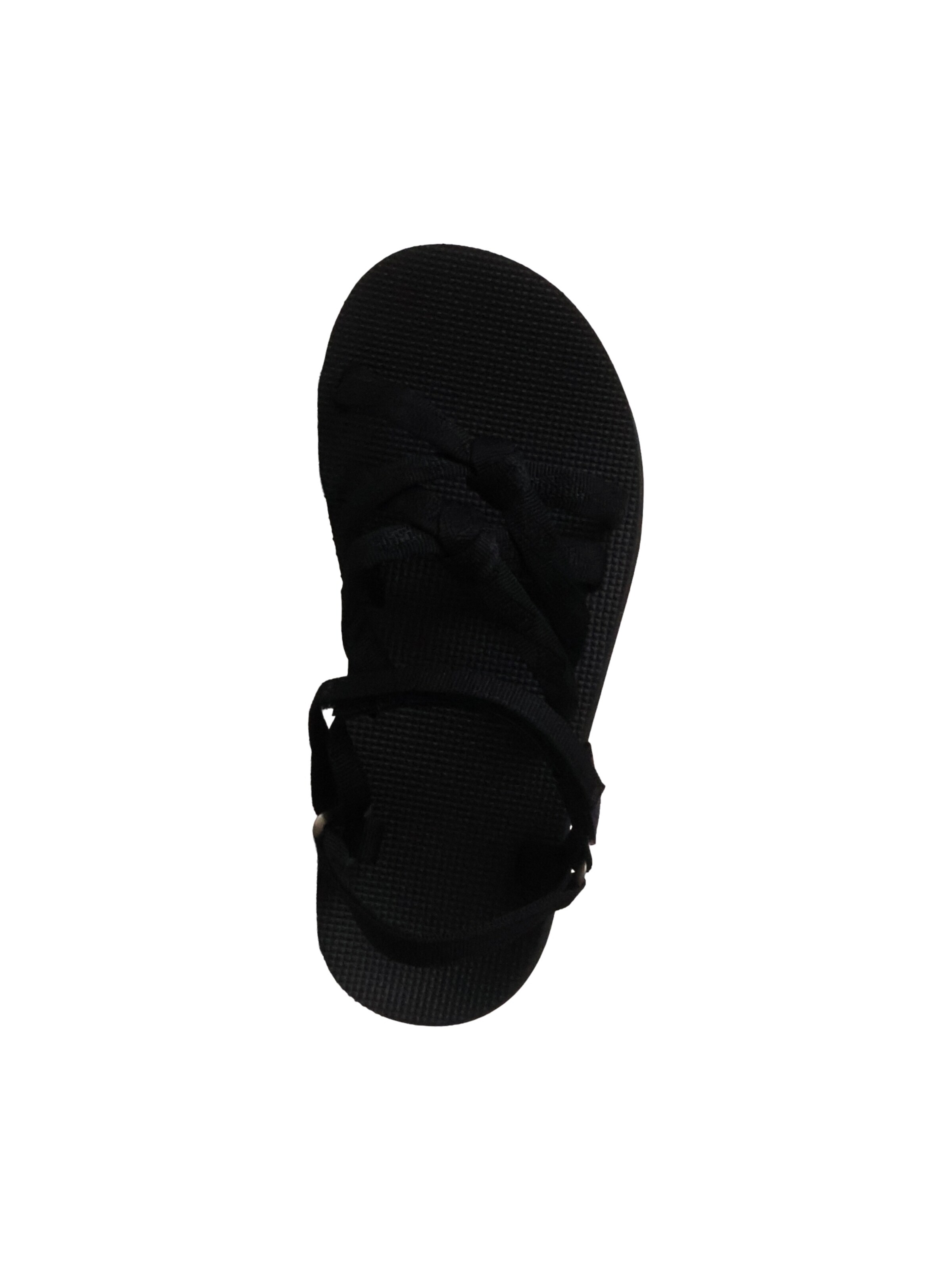 Sandalo 'Flache Sandalen mit Klettverschluss W Midform Kena Slim' di TEVA in nero
