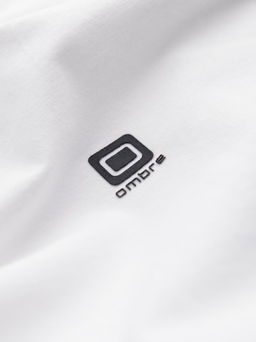 Ombre Shirt‌‌‌‌‌ in Weiß