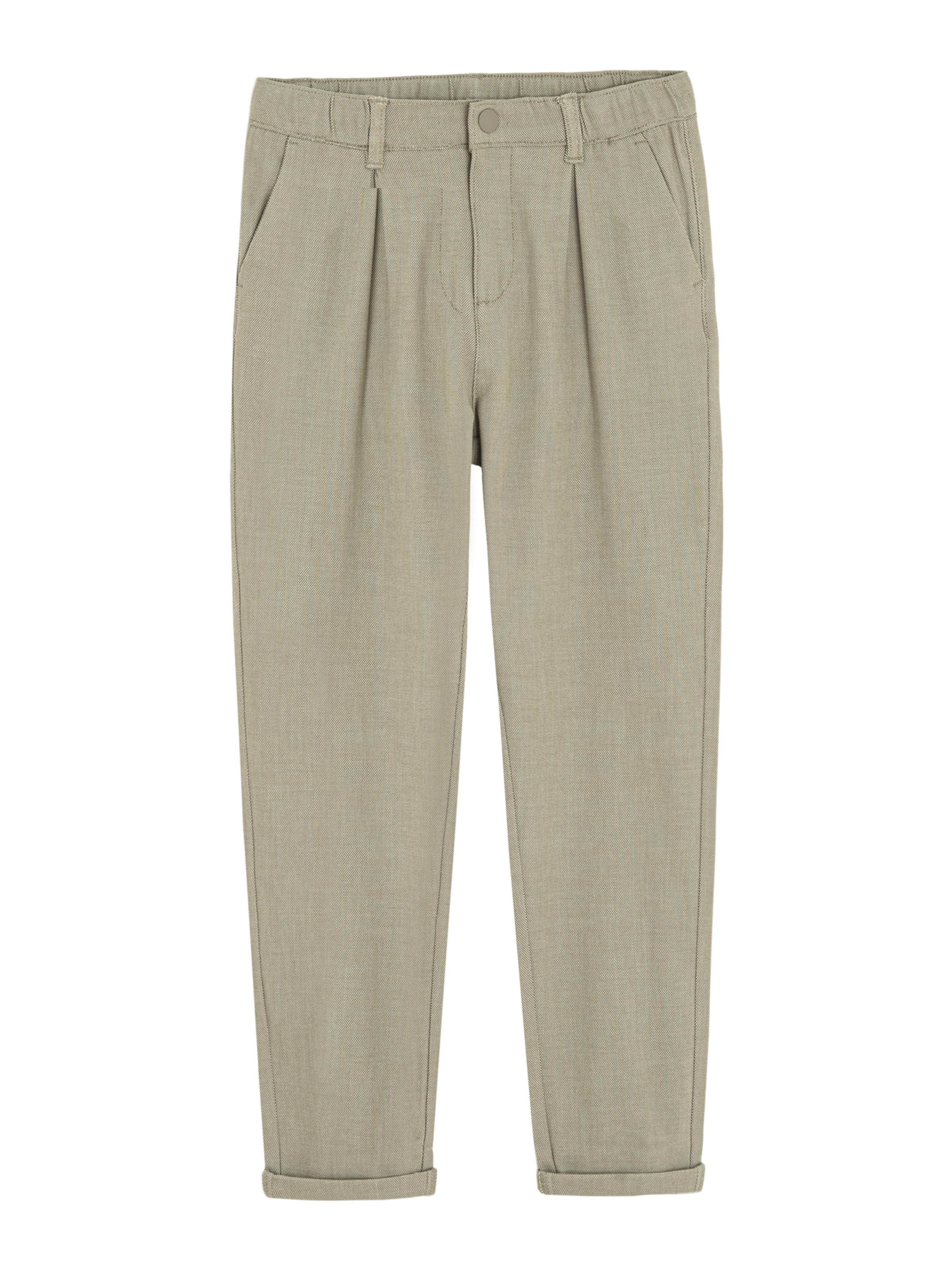 Cool Club Regular Trousers in Green: front