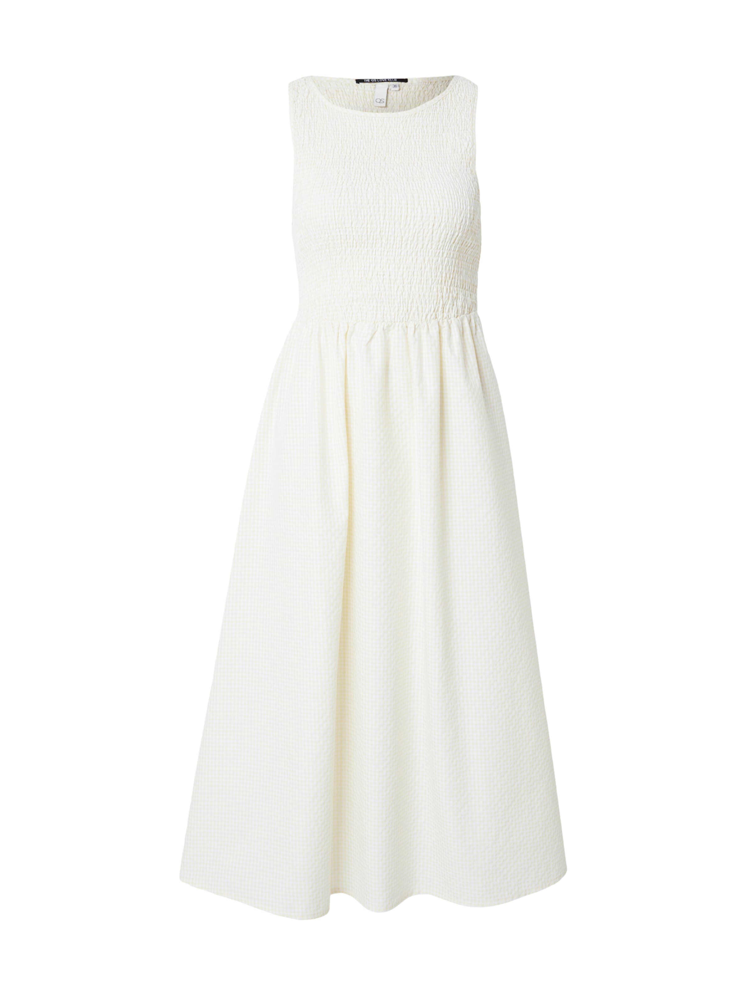 QS - Vestido en amarillo: frente