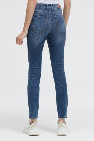 Soccx Slimfit Jeans PU:SH Slim Fit in Blau