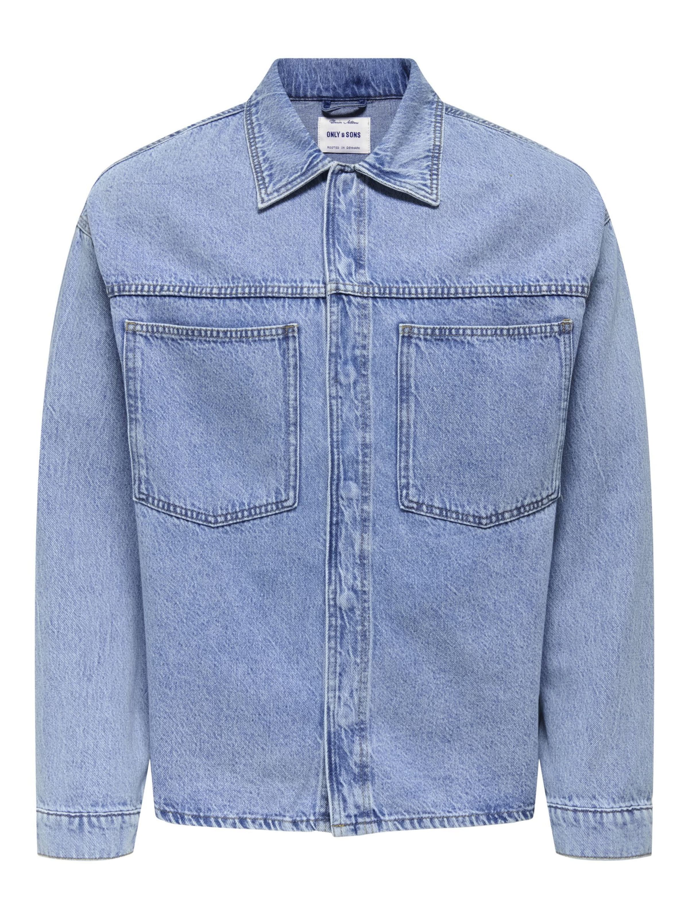 Only & Sons - Chaqueta de entretiempo 'ONSEmil' en azul: frente
