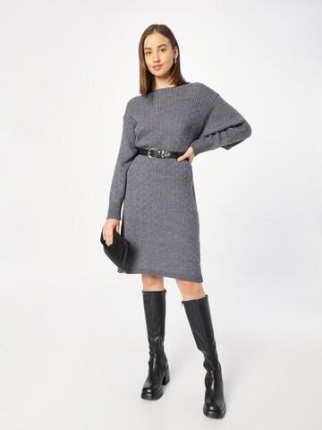 UNITED COLORS OF BENETTON Knitted dress in Grey