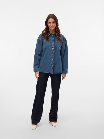 Chemisier 'VMJENNIE' VERO MODA en bleu