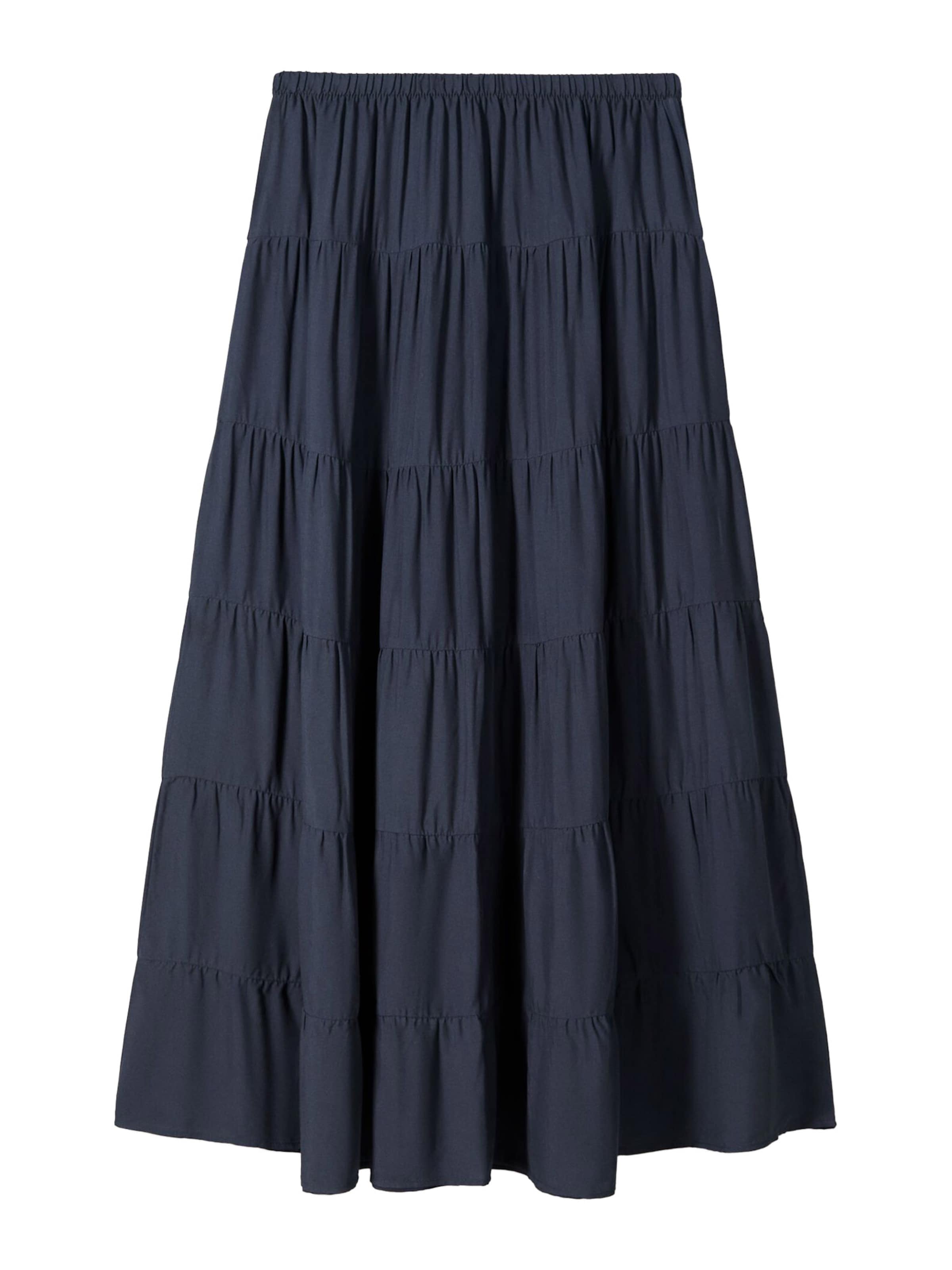 Bershka Spódnica w kolorze niebieski: przód