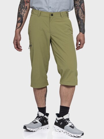 Schöffel Regular Outdoorbroek 'Springdale1' in Groen: voorkant