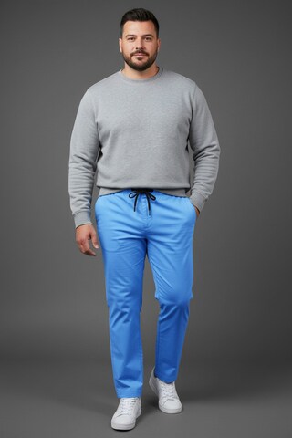Man's World Tapered Hose in Blau
