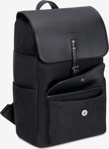 Expatrié Rucksack 'Ella' in Schwarz