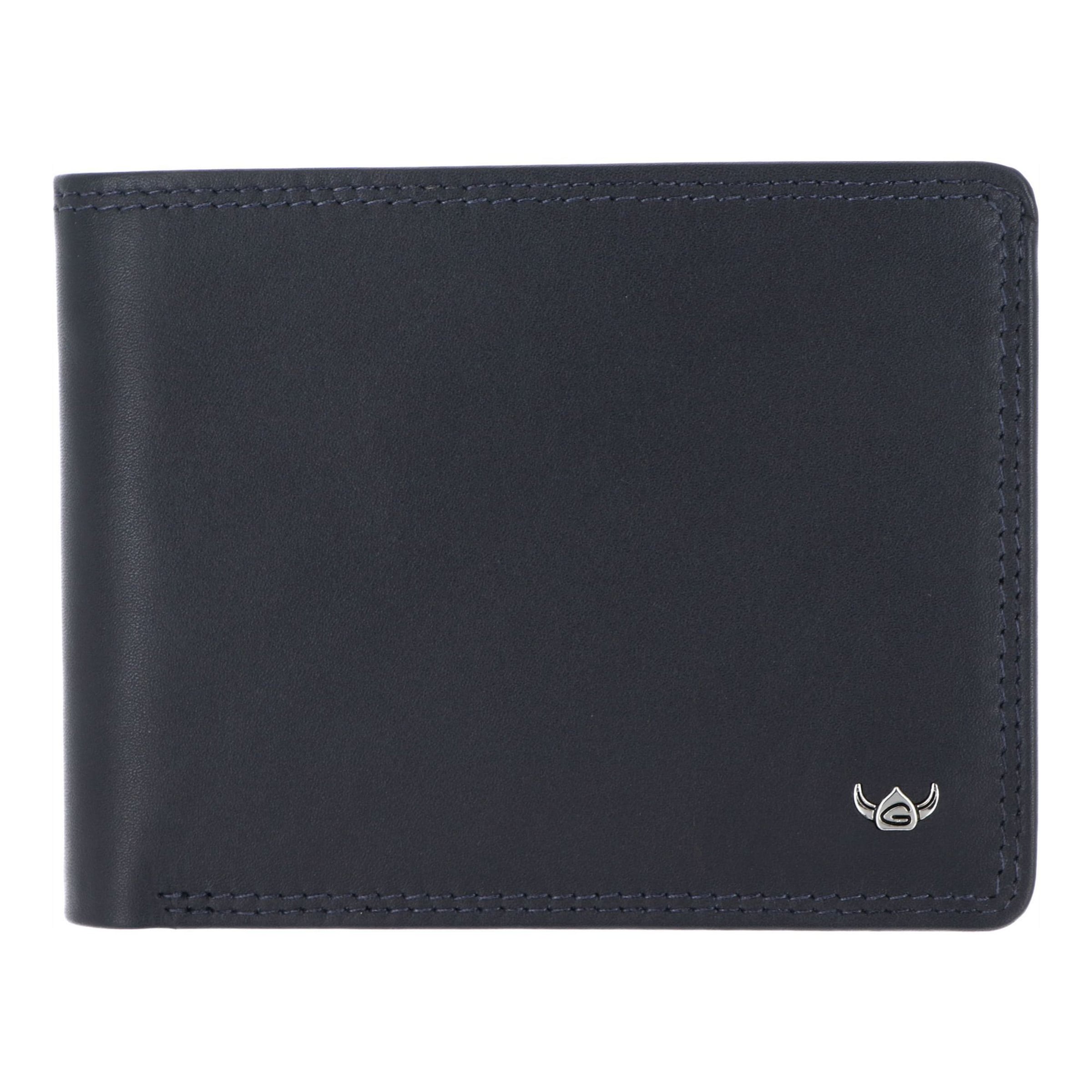 GOLDEN HEAD Portemonnee 'Polo' in Blauw: voorkant