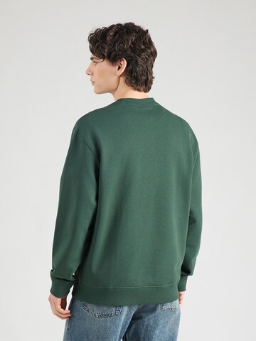Calvin Klein Jeans Mikina - Zelená: zadná strana