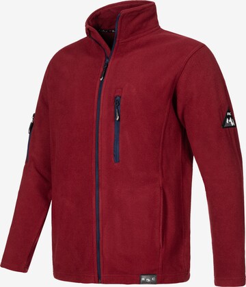 Rock Creek Fleecejacke in Rot