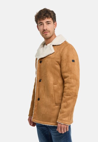 INDICODE JEANS Winter coat 'Crocky' in Beige