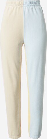 LMTD Tapered Pants in Beige: front