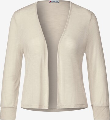 Cardigan 'Suse' STREET ONE en beige : devant