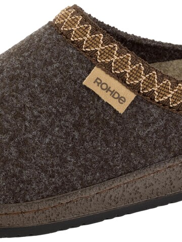 ROHDE Clogs 'Novara-D' in Brown