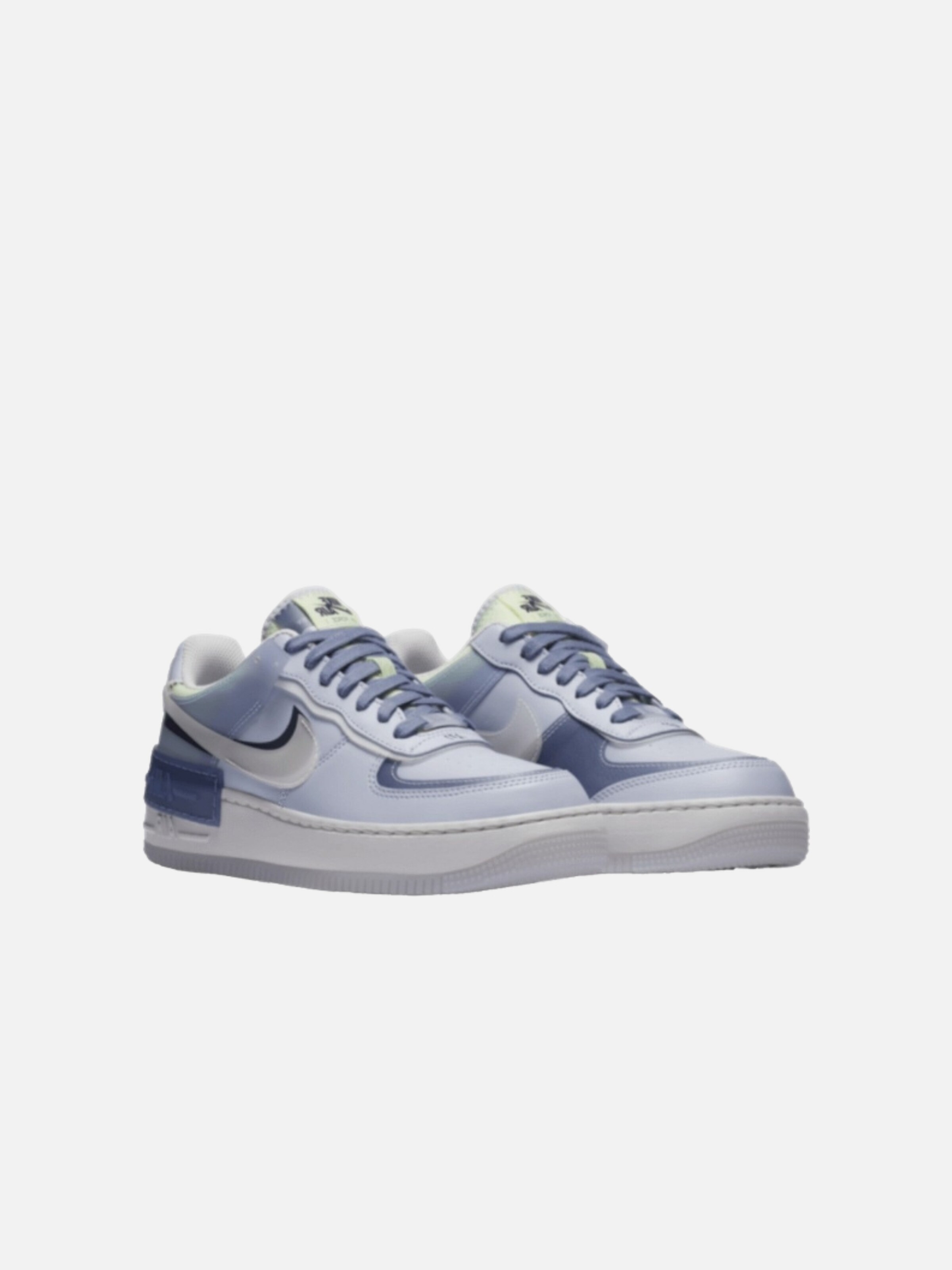 NIKE Sneakers laag 'Air Force 1 Shadow SE Ghost World' in Blauw
