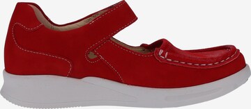 Wolky Classic Flats in Red