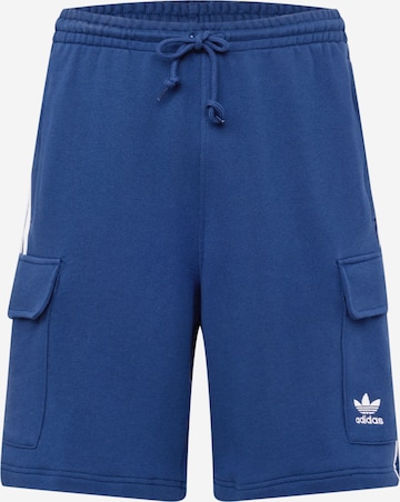 ADIDAS ORIGINALS Loosefit Shorts 'Adicolor Classics 3-Stripes ' in Blau: predná strana
