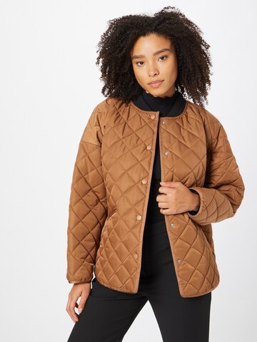 HUGO Between-season jacket 'Frandie' in Brown: front