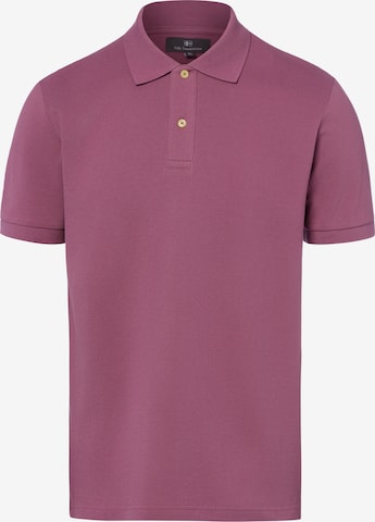 Nils Sundström Poloshirt in Lila: Vorderseite