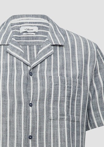 s.Oliver Comfort fit Overhemd in Blauw
