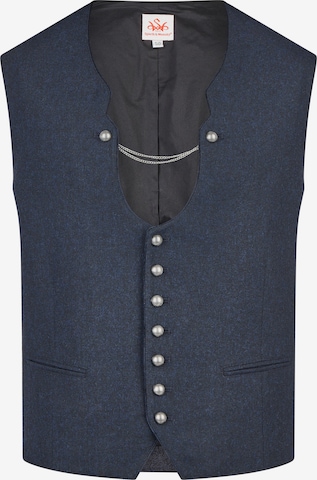 Gilet folklorique SPIETH & WENSKY en bleu : devant