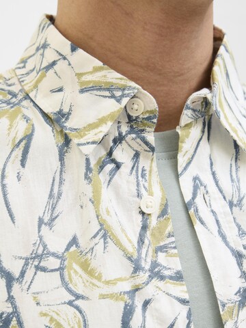 JACK & JONES Regular fit Overhemd in Wit