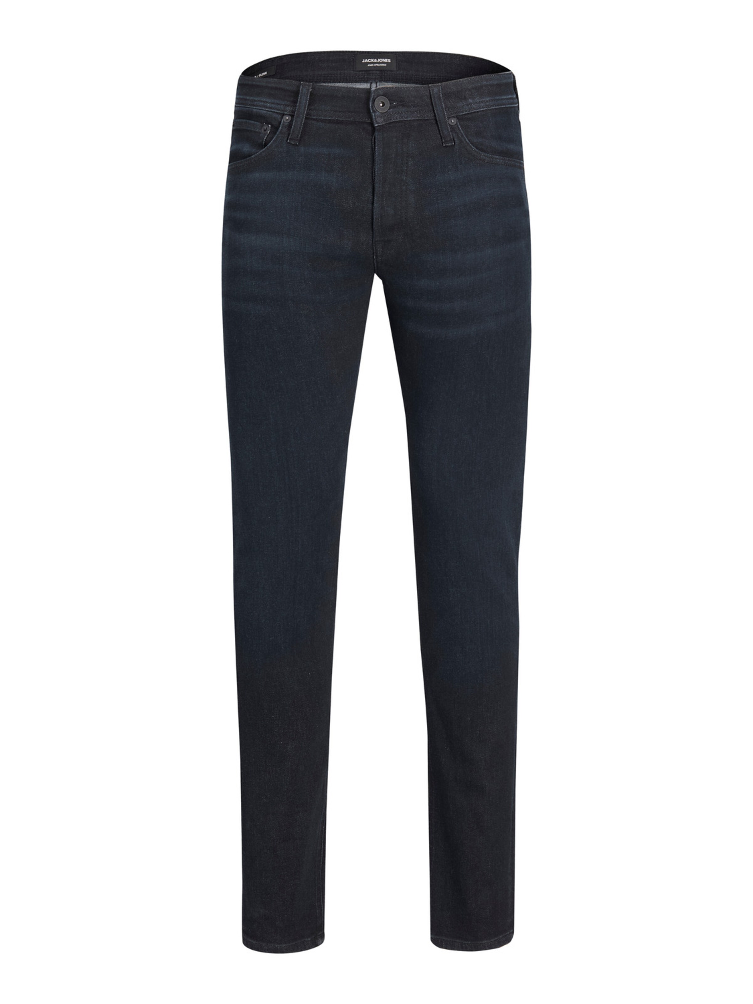 Coupe slim Jean 'Glenn' JACK & JONES en bleu : devant