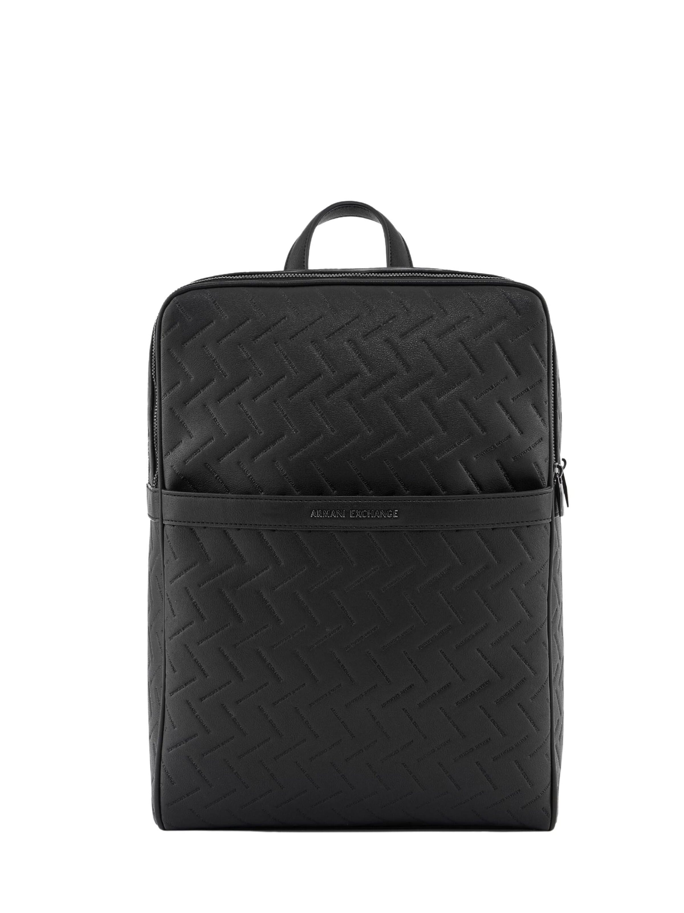 Sac à dos 'XM002596' ARMANI EXCHANGE en noir : devant