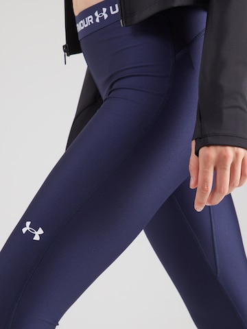 UNDER ARMOUR Skinny Workout Pants in Blue