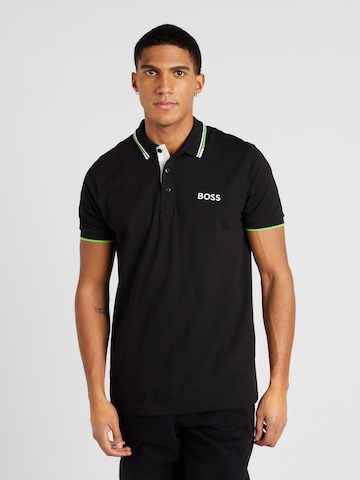 BOSS Green - Camisa 'Paddy Pro' em preto: frente