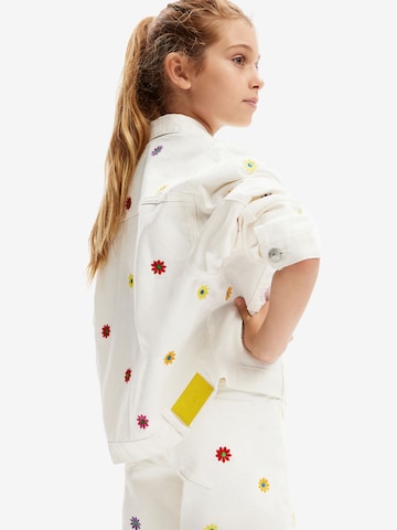 Veste mi-saison 'Daisy' Desigual en blanc