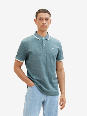 TOM TAILOR Poloshirt in Blau: predná strana