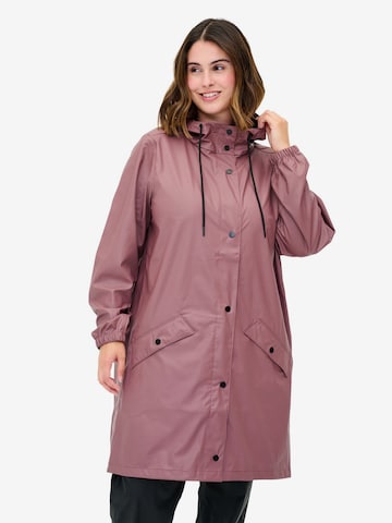 Zizzi Funkční kabát – pink: přední strana
