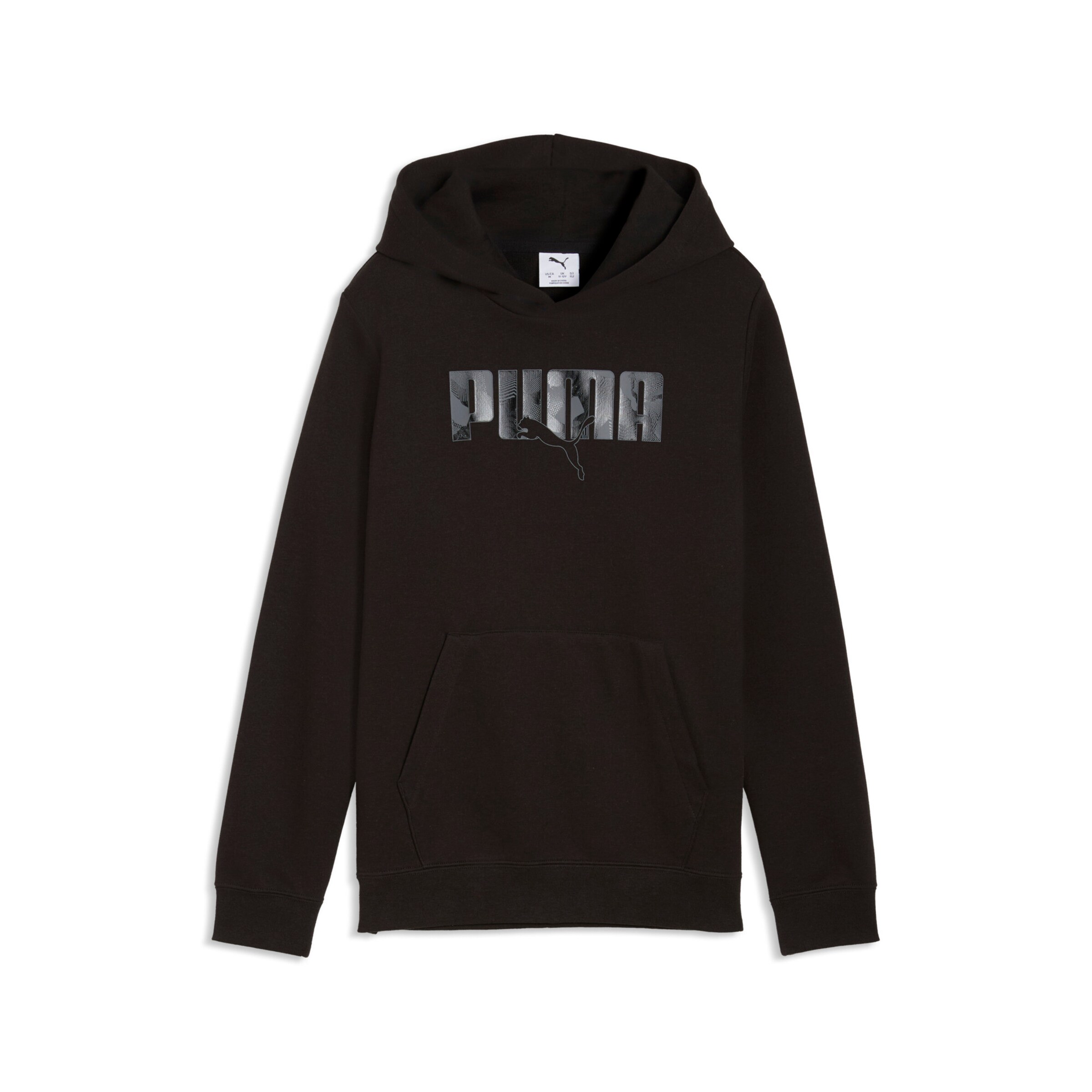 PUMA Sweatshirt in Schwarz: Vorderseite