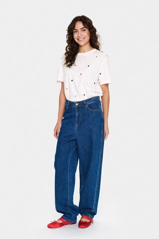 SAINT TROPEZ Shirt 'Johanna' in White