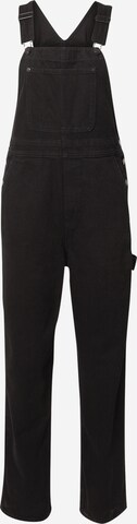 Monki Jean Overalls in Black: front